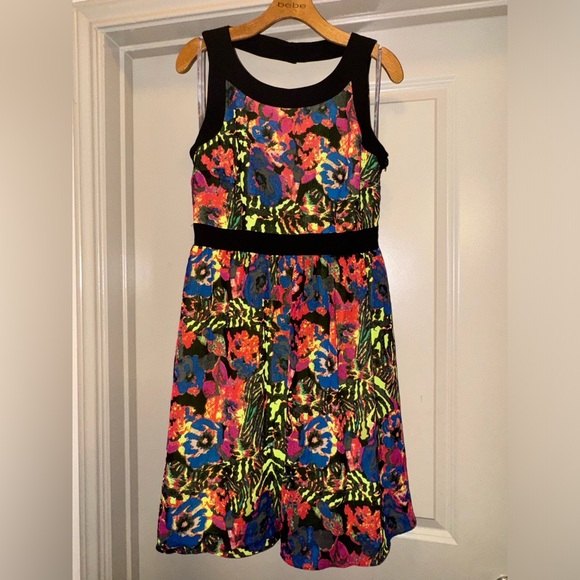 Marc New York Andrew Marc Watercolor Floral Halter Dress size 12 - Picture 2 of 13